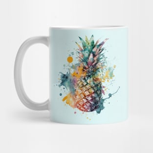 Watercolor Pineapple Mug